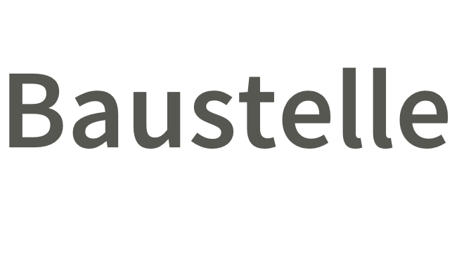 Baustelle